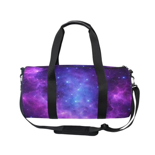 Bolaz Gym Sports Dance Travel Duffel Bag Universe Galaxy Nebula Space Luggage Bag for Weekender Sports Vacation - Image 3