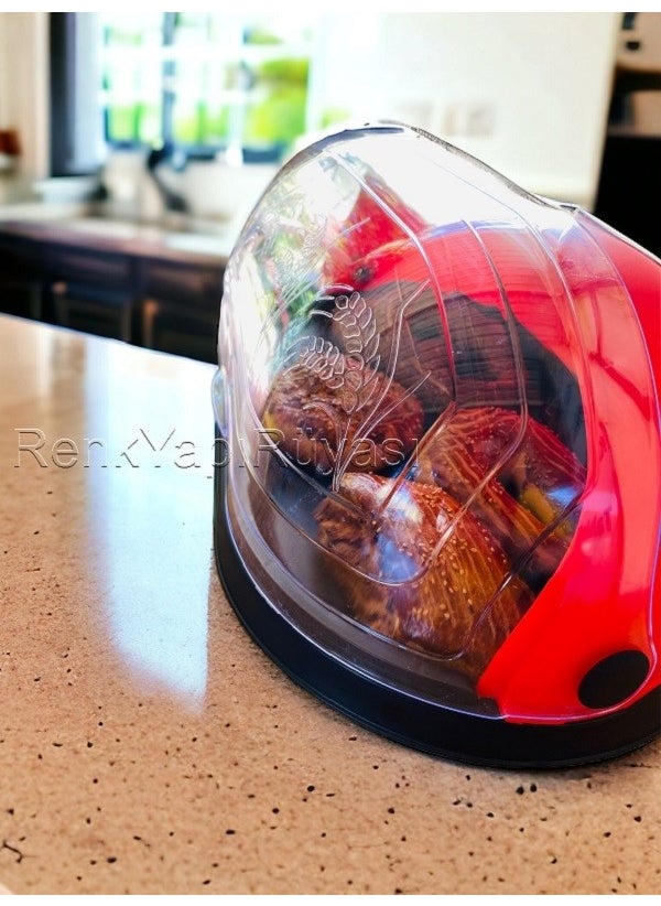 Bread Bowl, Bread Box, Storage Container for Bread, Bell Jar, Stylish Design Product Color 2. Pictured