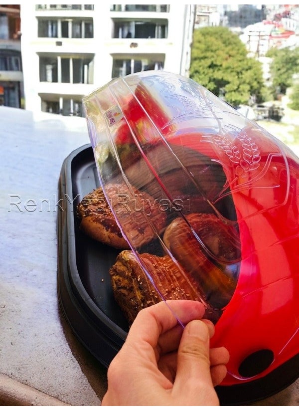 Bread Bowl, Bread Box, Storage Container for Bread, Bell Jar, Stylish Design Product Color 2. Pictured