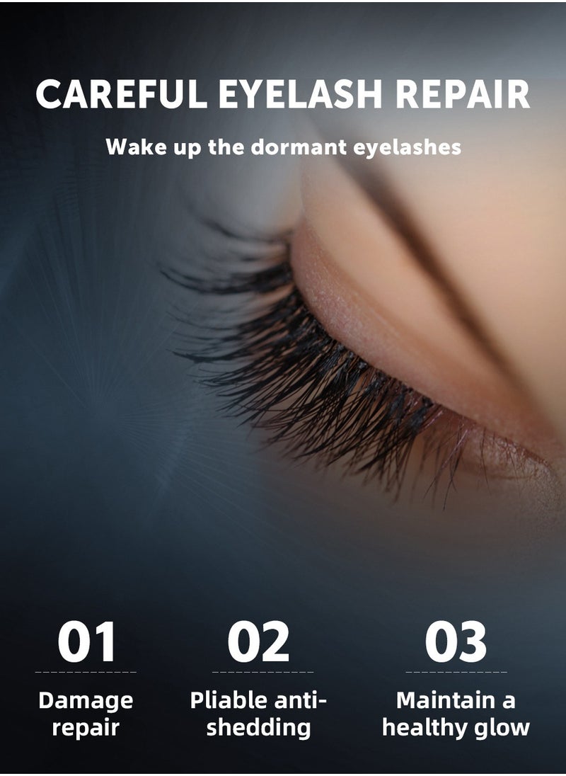 QiBest Natural Eyelash Growth Serum, Lash Enhancing Serum with Advanced Formula to Boost Longer Fuller and Thicker Looking Lashes for Sensitive Eyes 5mL 3-Month Supply  - Image 4