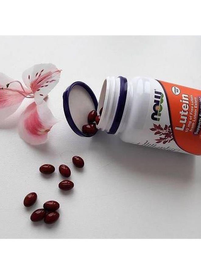 Now Foods Lutein Dietary Supplement 120 Softgels - Image 3