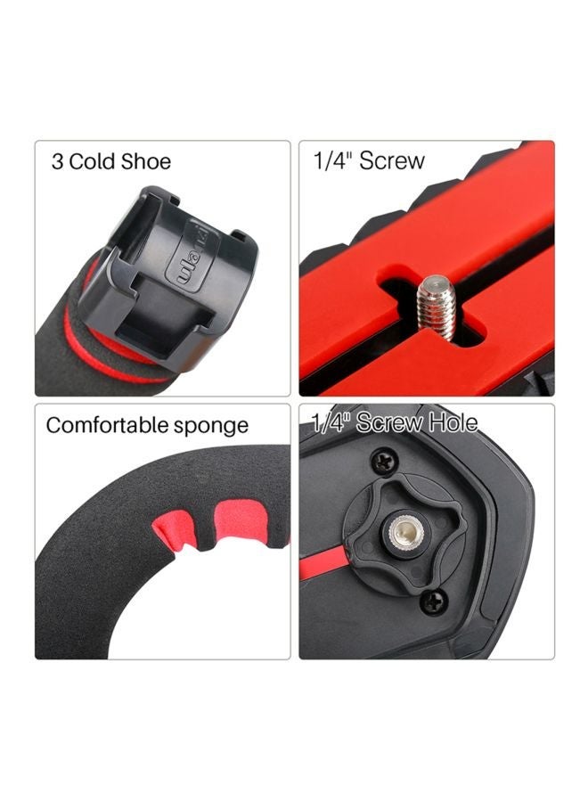 NIBEMINENT U-Shaped Bracket For DSLR/SLR Camera Black - Image 5