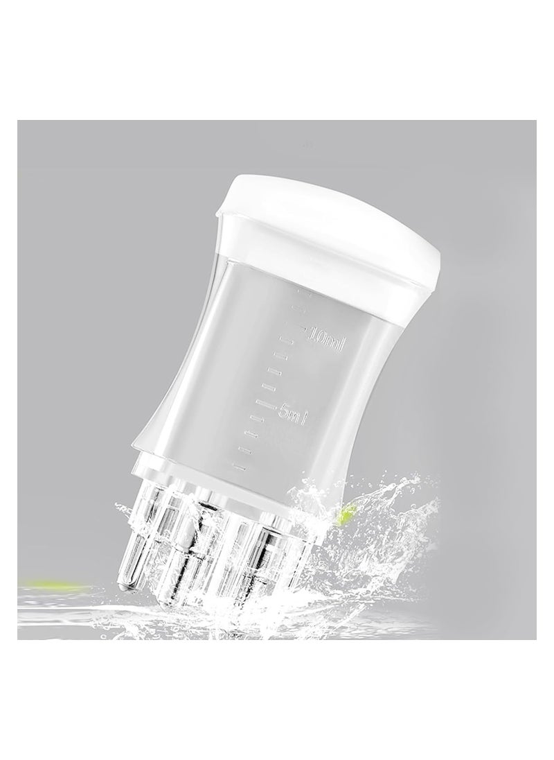 2PCS Hair Oil Applicator, Scalp Massager Hair Oiling Applicator, Root Comb Applicator Bottle, Portable Hair Oil Dispenser for Scalp Care, Smooth Liquid Discharging, Scalp Applicator Comb Applicator