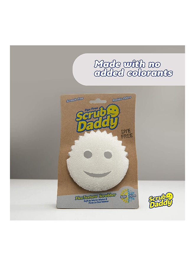 Scrub Daddy Dye/Scratch Free Scrub 1 Count White - Image 2