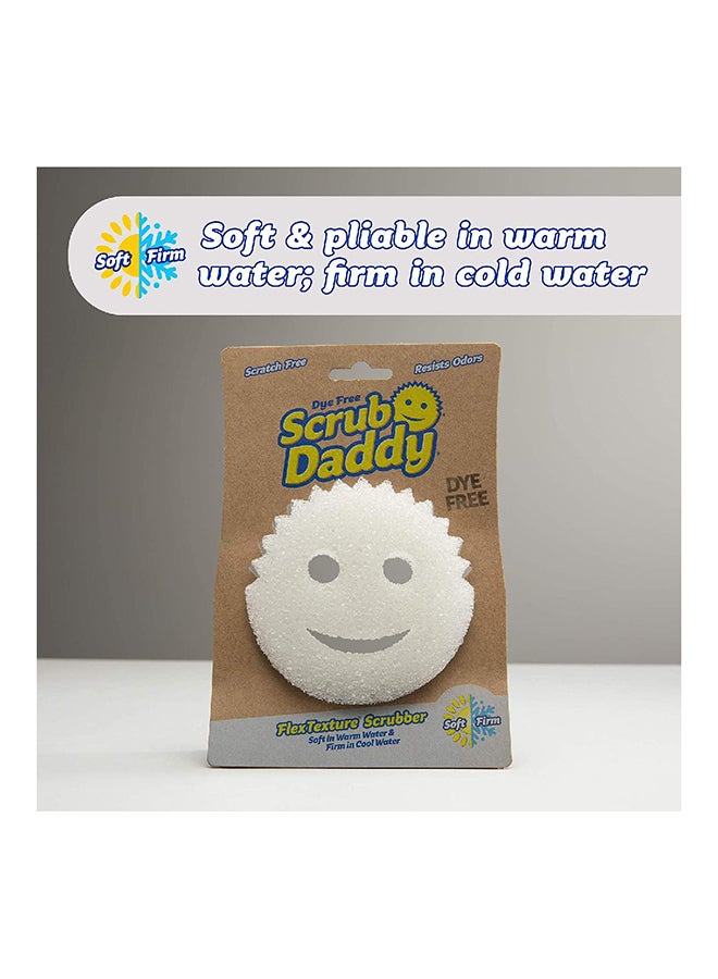 Scrub Daddy Dye/Scratch Free Scrub 1 Count White - Image 5