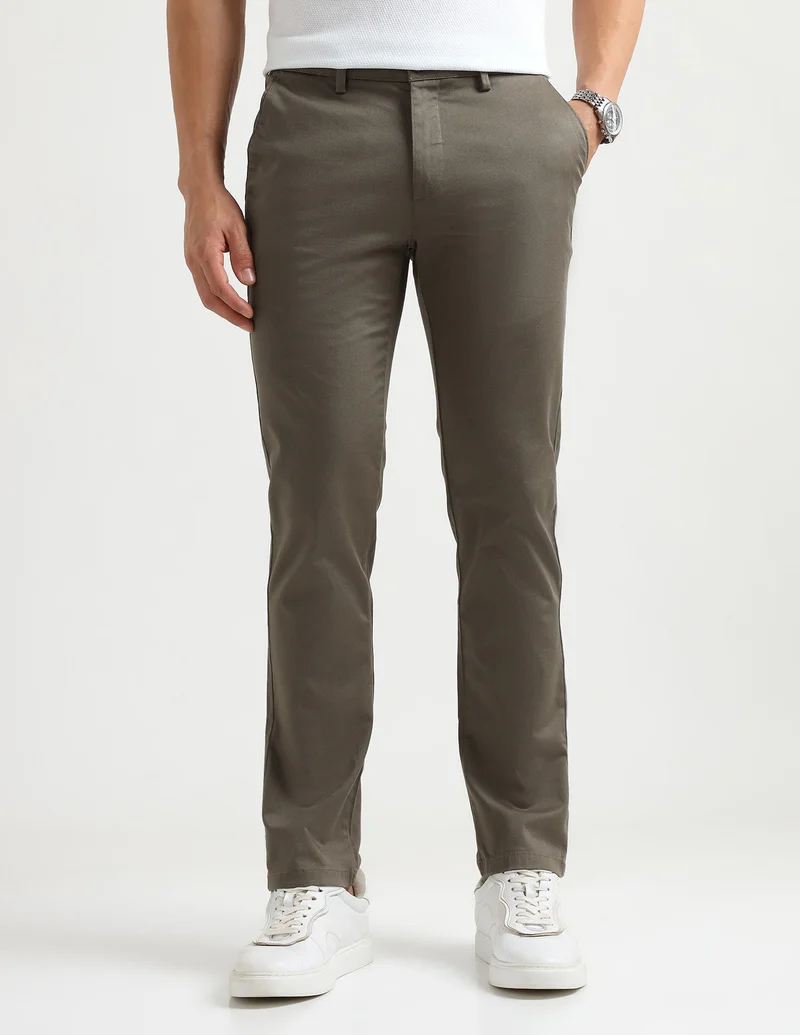 Arrow All Over Printed Satin Trousers