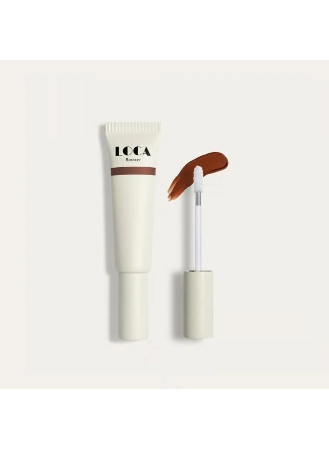 لوكا برونزر كريمي سائل 10 مل – دارك براون