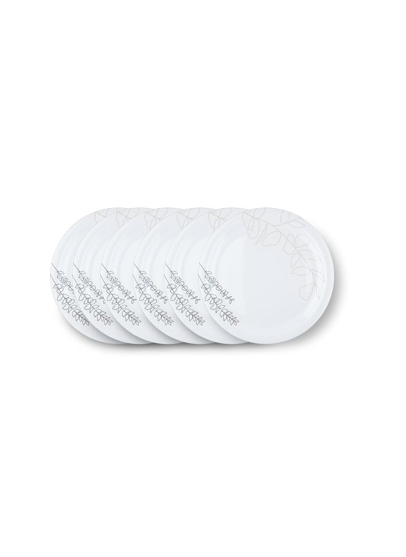 Superware Superware | Pure Melamine | Small Plate Set – Breeze 7.5” (6 nos.) | Stain Free, Glazed Finish  - Image 1