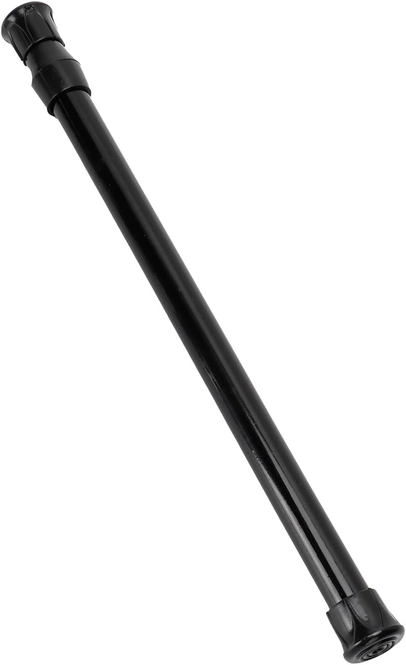 Curtain Rods, Curtain Rod Window Curtain Rail Tension Curtain Rod Adjustable Spring Tension for Kitchen Bathroom Wardrobe Utensils (25-40 1.3cm diameter thin rod) - Image 3