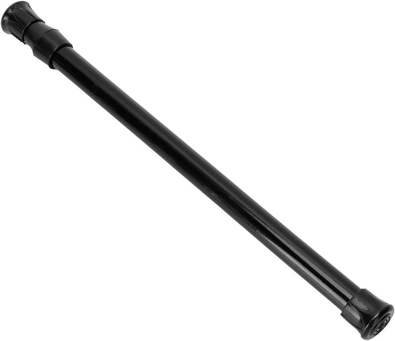 Curtain Rods, Curtain Rod Window Curtain Rail Tension Curtain Rod Adjustable Spring Tension for Kitchen Bathroom Wardrobe Utensils (25-40 1.3cm diameter thin rod) - Image 1