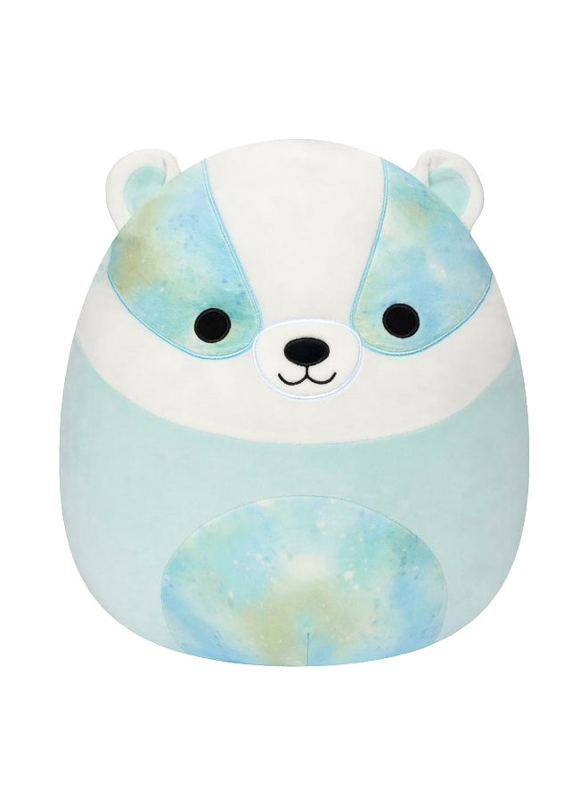 Squishmallows Highly Collectible Banks The Badger Super Soft Toy Blue and White 20 Inch JSMSQCR02423  - Image 1