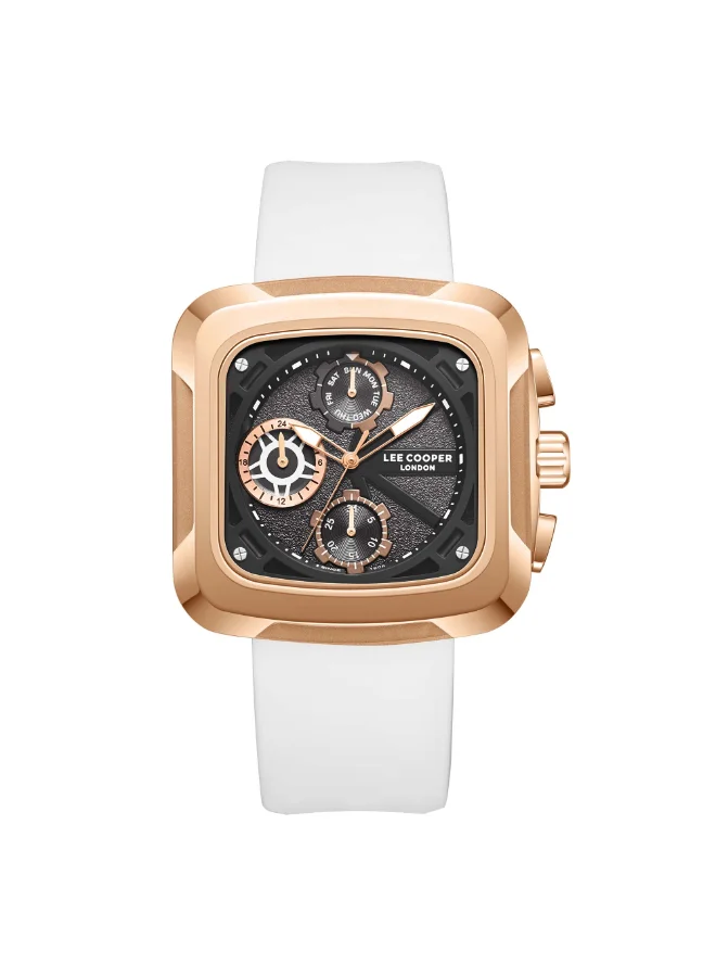 Lee Cooper Men's Silicone Multi Function Watch LC08012.453 - 40 mm
