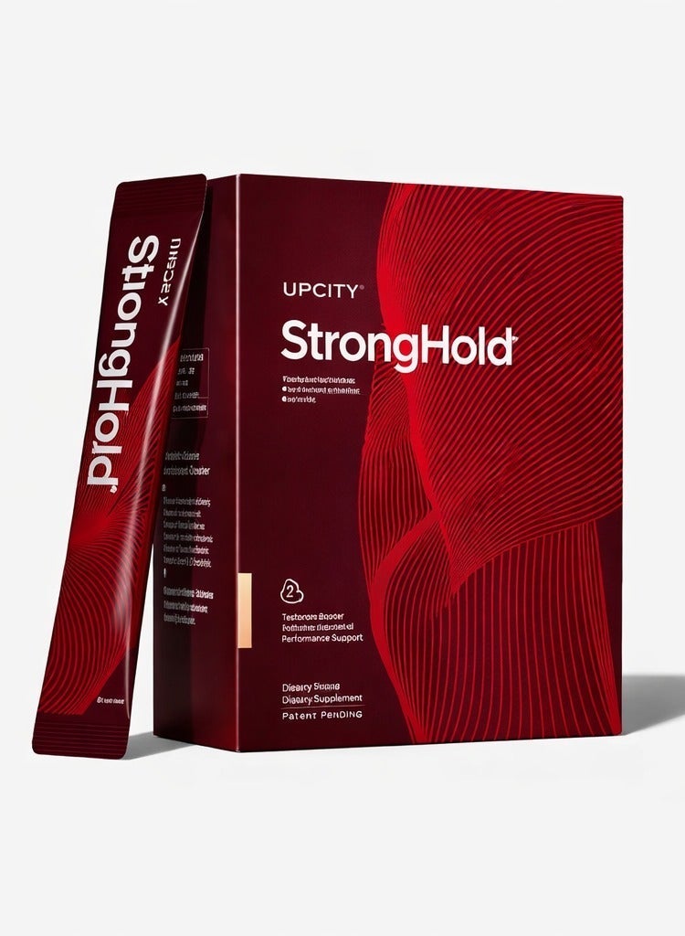StrongHold Creatine Muscle Support Natural Peach Mango flavor - 30 sachets