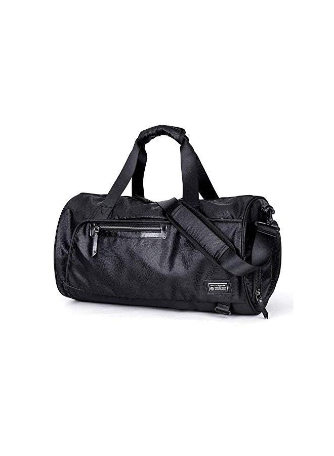 ARCTIC HUNTER Bag with Shoes Compartment, Waterproof Travel Duffel Hand Bag Large Size For Men and Women (Black) - Image 3