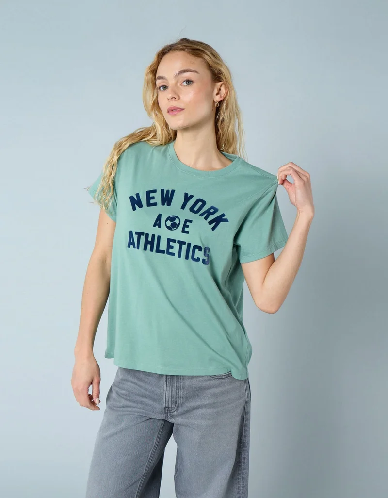 American Eagle AE Branded Graphic T-Shirt