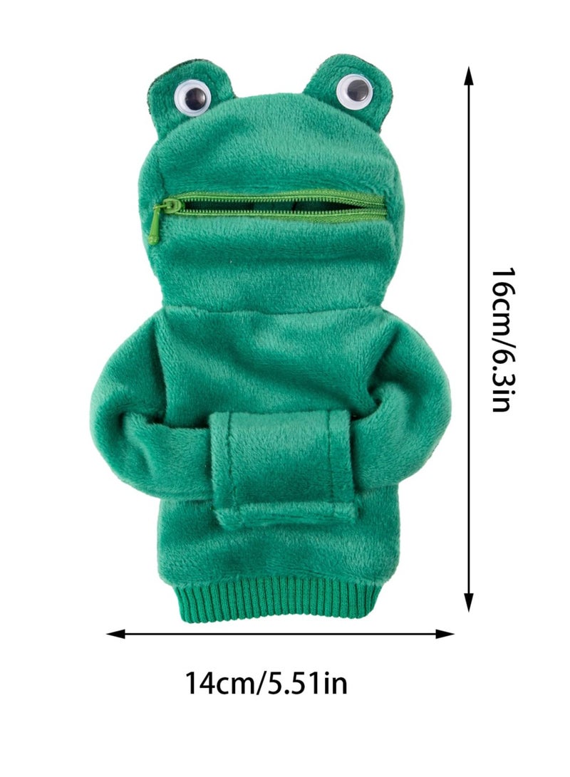 SYOSI Mini Gear Stick Hoodie  Universal Car Gear Stick Knob Cover Cute Frog Shark Gearstick Hoodie Funny Sweatshirt Hoodie for Car Shifter  Automotive Interior Accessories  Halloween Decor - Image 5