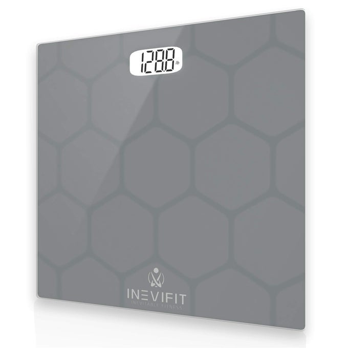 BATHROOM SCALE HIGHLY ACCURATE DIGITAL BATHROOM BODY SCALE MEASURES WEIGHT UP TO 400 LBS INCLUDES BATTERIES