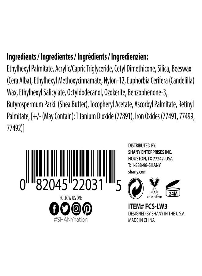 SHANY Crème Concealer Stick - Paraben Free/Talc Free - LW3 - Image 5