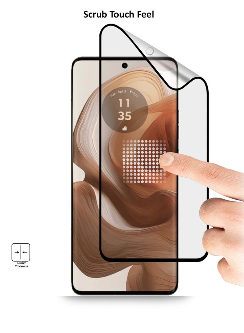 Techie Motorola edge 50 ultra 5G  Matte Ceramic Screen Protector Film - Image 3