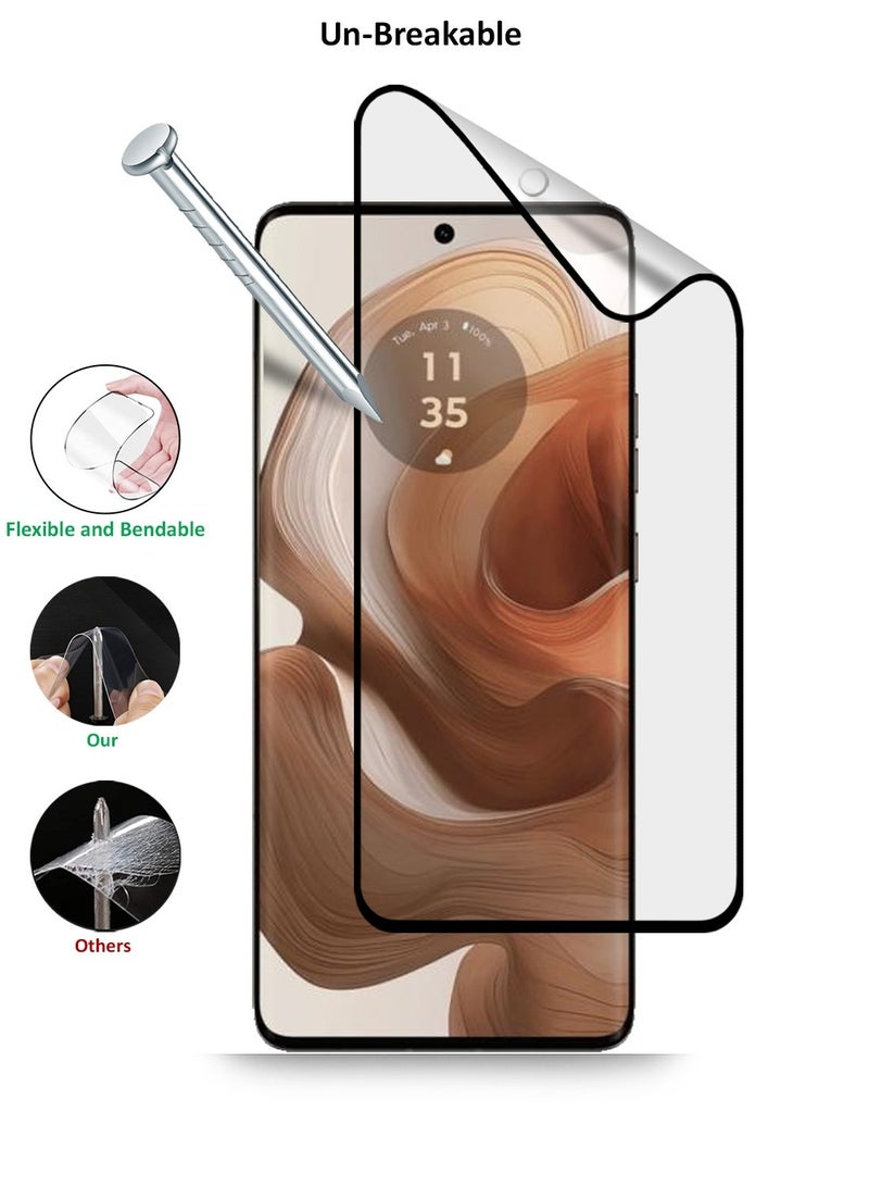 Techie Motorola edge 50 ultra 5G  Matte Ceramic Screen Protector Film - Image 5