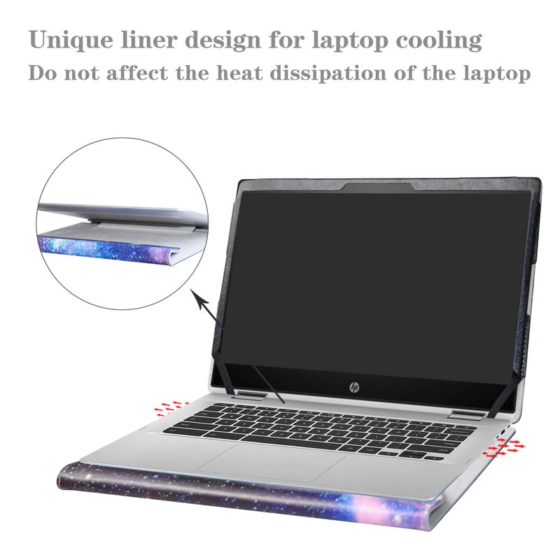 Alapmk Protective Case for Lenovo Slim Pro 7 14 Gen 8 & Latitude 3430,Samsung Galaxy Chromebook Go XE340XDA XE345XDA,HP Chromebook 14a-neXXXX 14" & Galaxy - Image 4