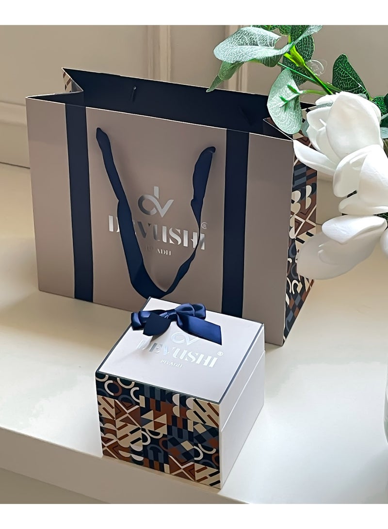 ديفوشي ساعه يد نسائيه ديفوشي جلد بلون اسود - Image 4