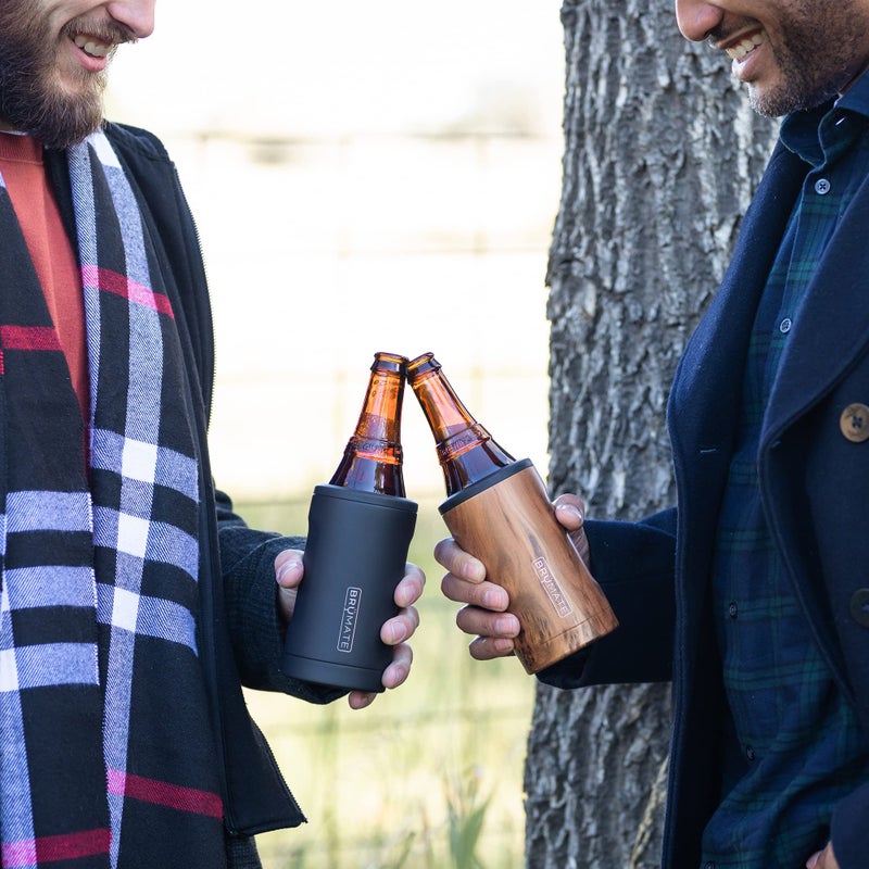 BrÃ¼Mate Brume Hopsulator Bott'l Botting Bottle Cooler لزجاجات زجاجية 12oz القياسية | زجاجة زجاجية معزولة من الفولاذ المقاوم للصدأ مع البيرة والصودا (اللون الأزرق الملكي) - Image 3