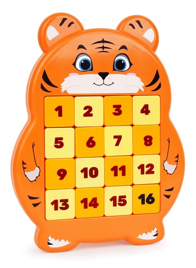 Challenging Slide Puzzle Game for Kids and Adults, Handheld Brain Teaser for Travel, Perfect for STEM Learning and Fun - Image 1