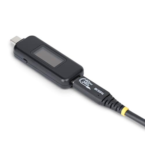 StarTech.com USB-C Power Tester, Digital Multimeter, Bi-Directional Voltage and Current Meter, 240W PD EPR, Cable/Port Tester - Image 5