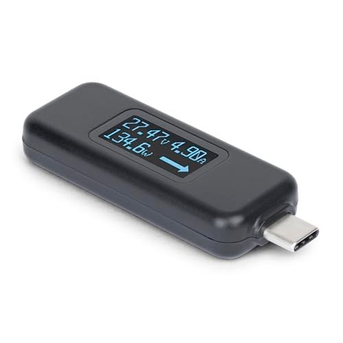 StarTech.com USB-C Power Tester, Digital Multimeter, Bi-Directional Voltage and Current Meter, 240W PD EPR, Cable/Port Tester - Image 2