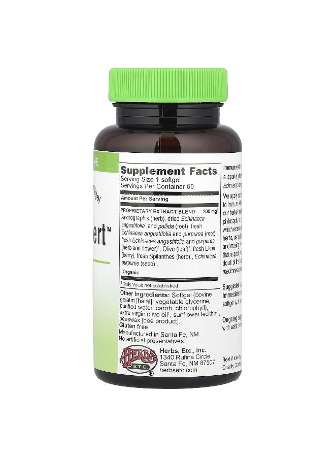 Herbs Etc., Immune Alert™, 60 Softgels (Packaging may vary) - Image 2