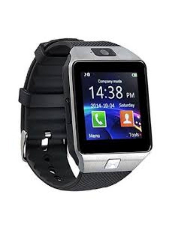 W007 Smartwatch with SIM Slot & Bluetooth Calling, Built-In Camera, Pedometer, Sleep & Heart Rate Monitor, Android Compatible Smart Watch Phone, Fitness & Activity Tracker, Black