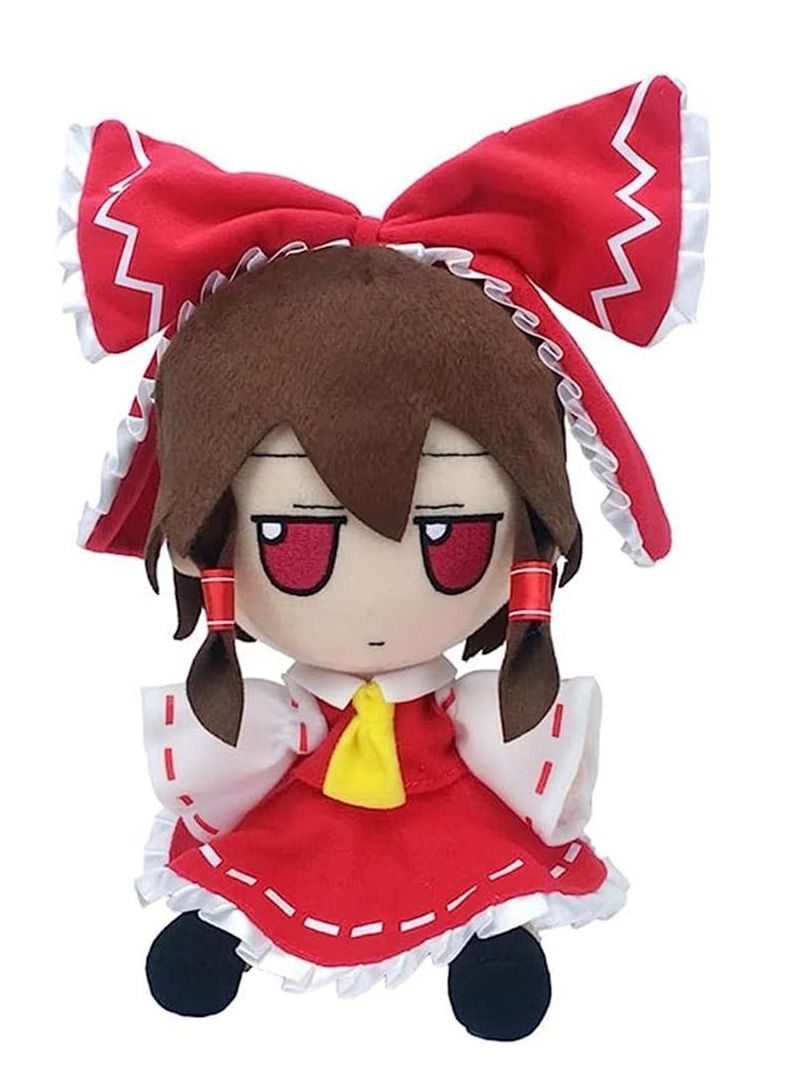 دمية ناعمة لشخصية أنمي هاكوري ريمو فومو بحجم 20 سم - توهو غيرلز. اللون الأحمر. - Image 2