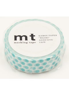 MT mt Washi Masking Tape Polka Dots, 15 mm x 10 mtrs Shade - soda, (Pack of 1)  - Image 2