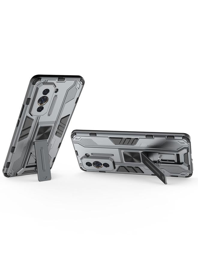 S-TOP Case For Huawei Nova 10 Pro 4G Supersonic PC + TPU Shock-proof Protective Phone Case with Holder - Image 3