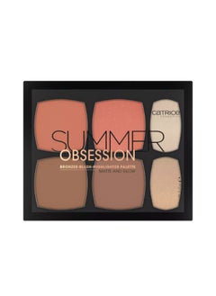 Catrice Summer Obsession Bronzer Blush Highlighter Palette - 6 Colors