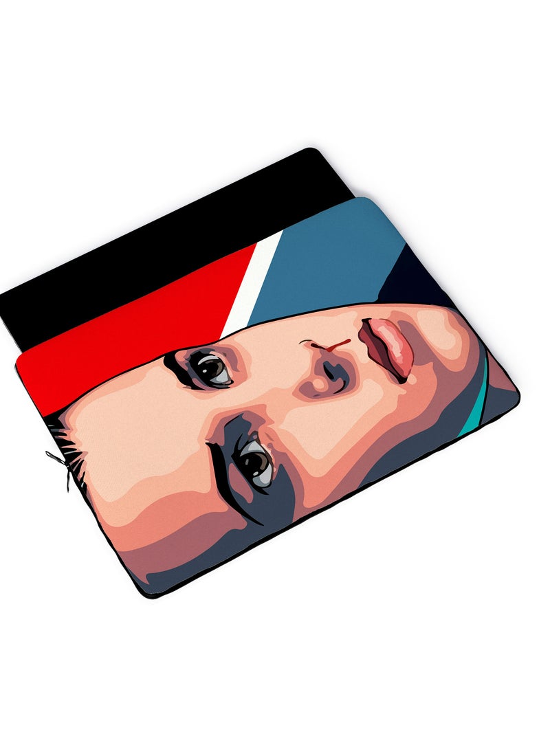 LOUD UNIVERSE Laptop Sleeve 13 inch Justin Quote Grr TV Series Stranger Things Netflix Tablet Sleeve - Image 4