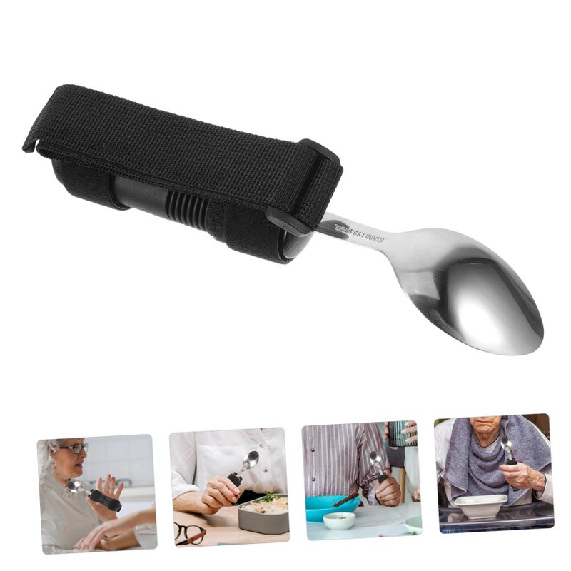 Adaptive Spoon With Non-Slip Design For Hand Tremor Elderly - Image 5