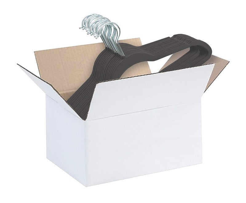 Home Expressions Premium 20 Pack - Ultra Thin No Slip Velvet Suit Swivel Hangers - 21" Extra Wide Strong Velvet Hangers - Space Saving Clothes Hangers - 21x0.2x10 inches(Grey) - Image 3