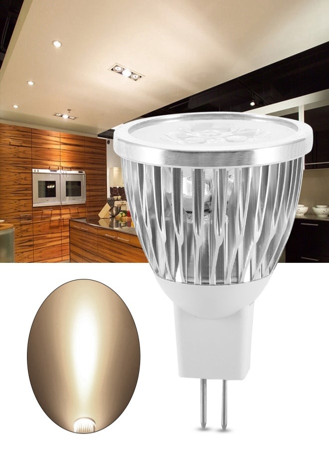 12V MR16 3W LED Light Bulb Aluminum Decorating Lamp Warm for Home Restaurant Hotel Bar - Image 4