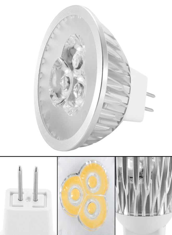 12V MR16 3W LED Light Bulb Aluminum Decorating Lamp Warm for Home Restaurant Hotel Bar - Image 5