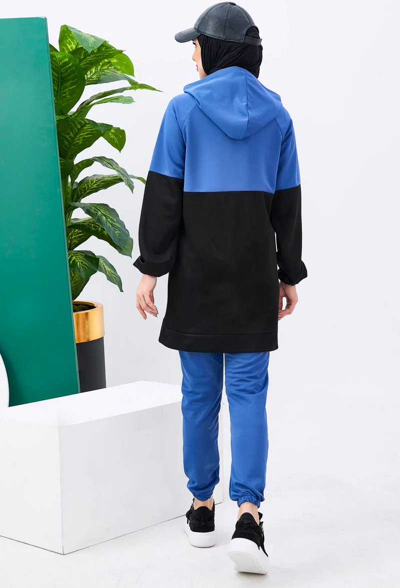 Tofisa 11180-INDIGO Tunic+Pants
