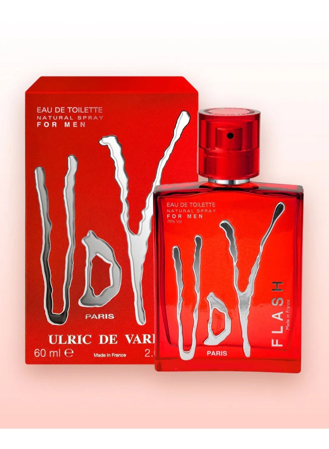 Ulric De Varens عطر فلاش للرجال 100 مل - Image 2