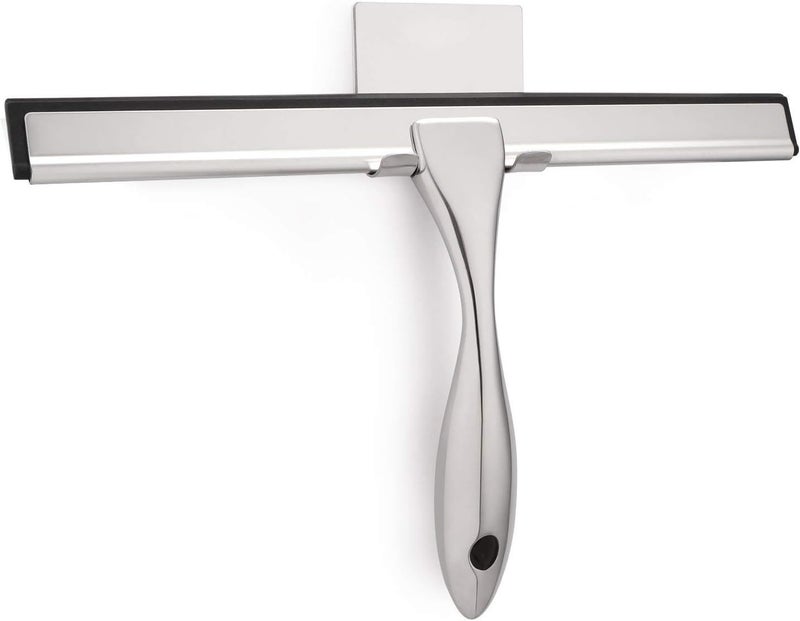 Hiware All-Purpose Shower Squeegee for Shower Doors, Bathroom, Window and Car Glass - Stainless Steel, 14 Inches - Image 1