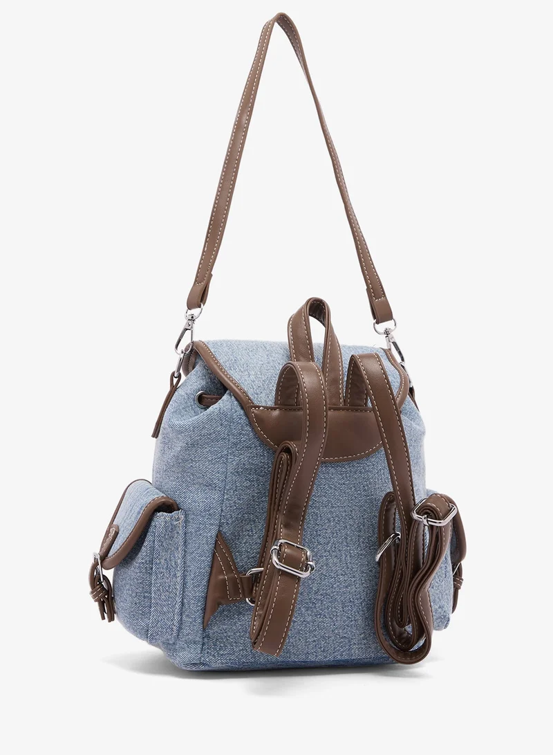 Ginger  Denim School And Travel Backpack for Women | Best Price UAE