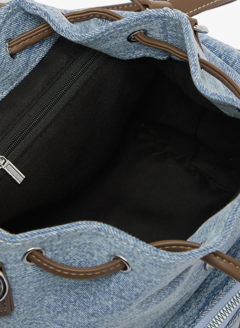 Ginger  Denim School And Travel Backpack for Women | Best Price UAE