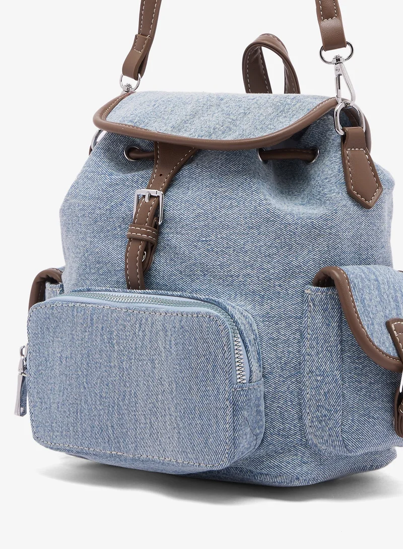 Ginger  Denim School And Travel Backpack for Women | Best Price UAE