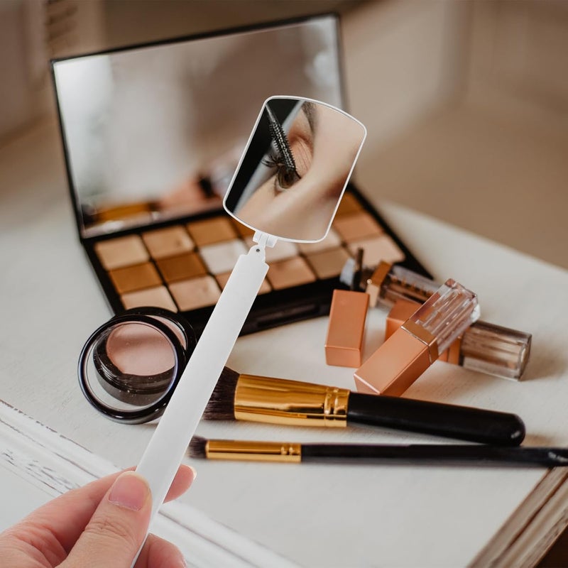 Eyelash Extension Checking Mirror with 360° Rotation Small Foldable Acrylic Lash Extension Mirror for Salon and Expert Use for Precise Eyelash Application - Image 3