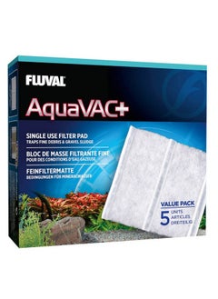 Fluval 5 Piece AquaVac Plus Fine Filter Pad, 11067