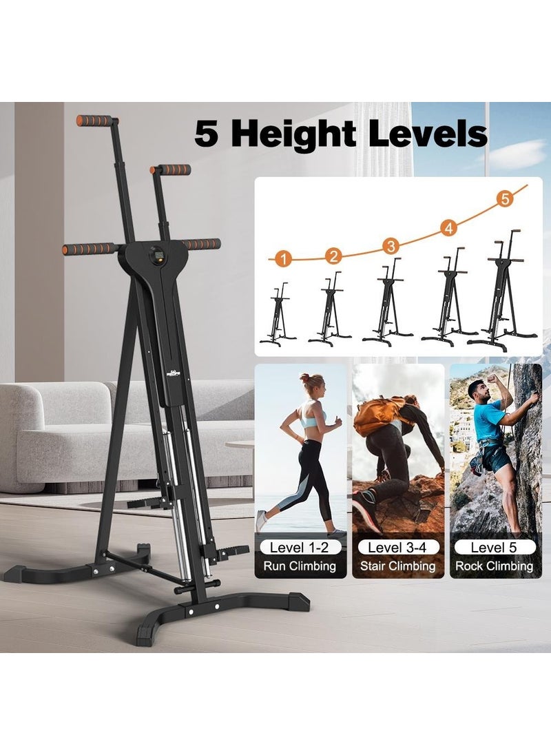 Avessa - Relife Ab Vertical Climber 5 Stage Vertical Climbing Exerciser, Foldable Cardio Exercise Machine, Stepper - Image 1